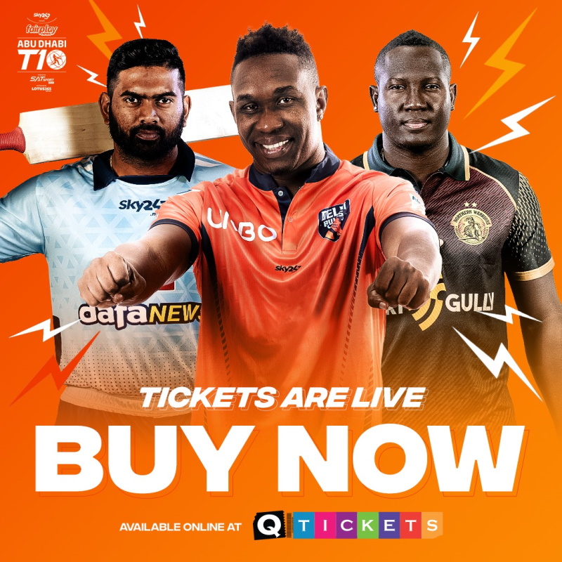 Tickets for Season 6 of Abu Dhabi T10 Now on Sale Eye of Riyadh